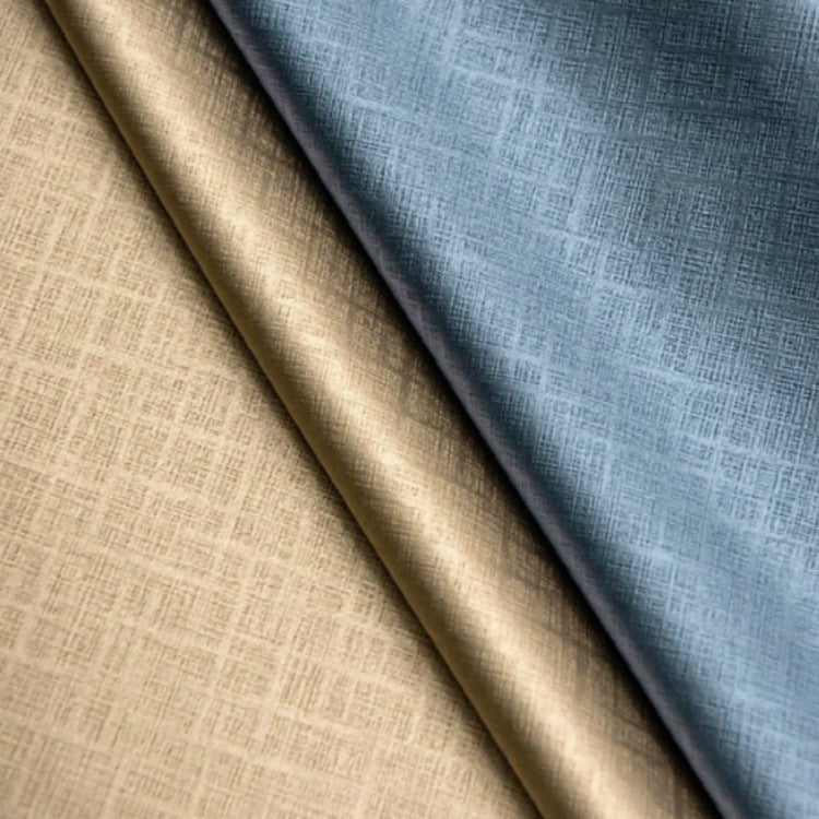 Grand Hidden Stripe Pattern Blackout Curtain, Mixed Color Patched Curtains