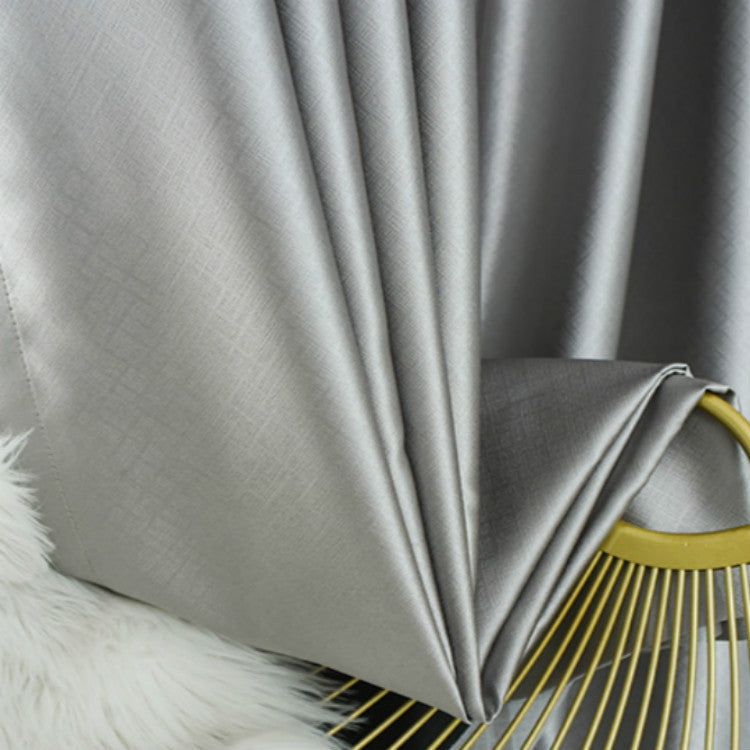 Grand Hidden Stripe Pattern Blackout Curtain, Mixed Color Patched Curtains