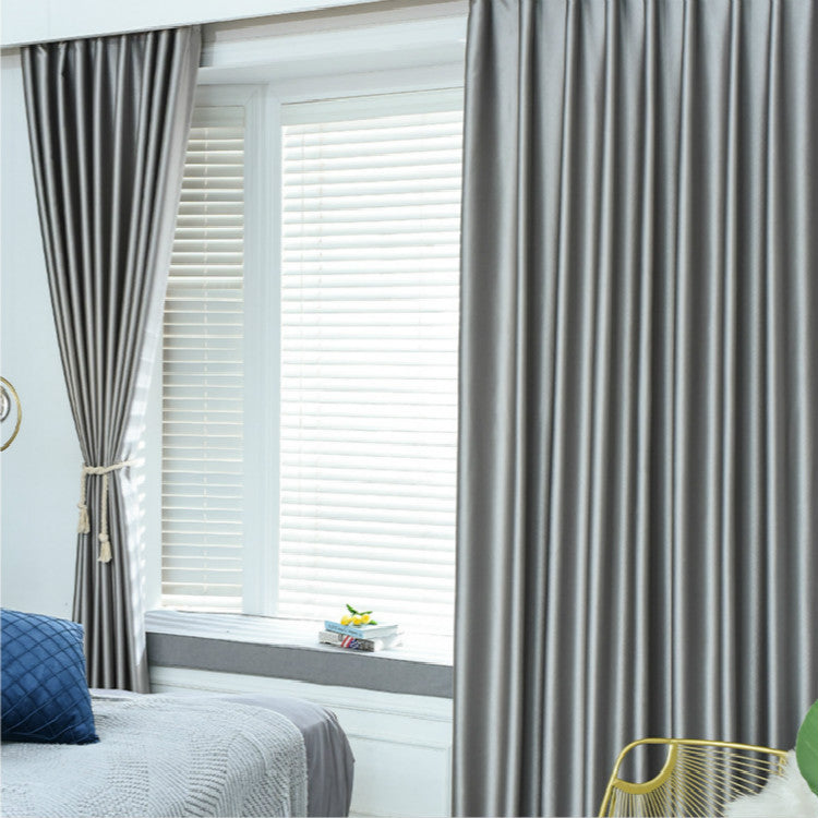 Grand Hidden Stripe Pattern Blackout Curtain, Mixed Color Patched Curtains