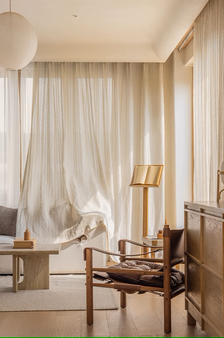 Old Asian Style Linen Sheer Curtains, Living Room Curtain, Bedroom Curtain, Gray Curtain, Custom Made Sheer Voile Tulle Curtain